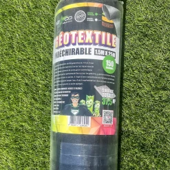 150grs 1.5Mx25M soit 150m2 LOT DE 4 Rouleaux de Geotextile MGS