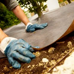 150grs 1.5Mx25M soit 37.50m2 Rouleau de Geotextile special jardin MGS