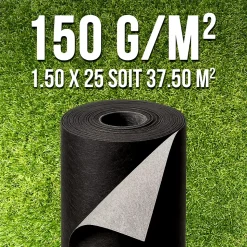 150grs 1.5Mx25M soit 37.50m2 Rouleau de Geotextile MGS
