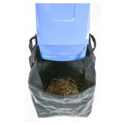 Hachoir de Jardin Bleu avec Bras de Suspension Automatique 45 l - Acier Allié