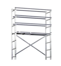 HAILO Réhausse échafaudage roulant pour escalier Hobbystep H6 - 6,00m