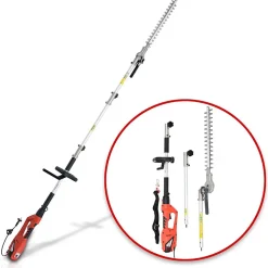 Hecht 695 Taille haies telescopique electrique 900W pour arbustes et buissons