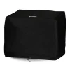 Housse de protection plancha et barbecue XXL noir sur chariot Le Marquier