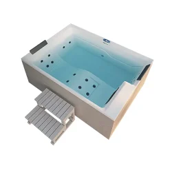 Jacuzzi d'extérieur NIMBUS DELUXE - avec escalier et couverture thermique