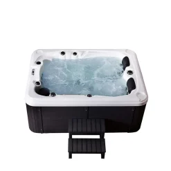 Jacuzzi extérieur BEACH Avec escalier et couverture thermique