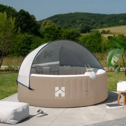 Jacuzzi gonflable Splash Beige 4 pcs.