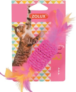 Jouet pour chat bonbon coloré Zolux en tissu