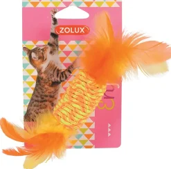 Jouet pour chat bonbon coloré Zolux en tissu
