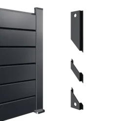 Kit 22 entretoises pour 9 lames persiennes Neva Klikstrom noir