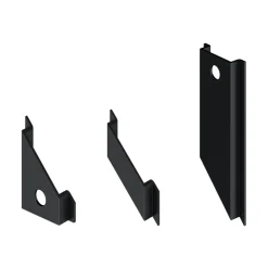 Kit 16 entretoises pour 6 lames persiennes Neva Klikstrom noir