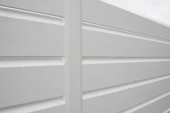 Kit clôture CLOSEA pvc blanc ral 9010 LG: 15M x HT: 1M59