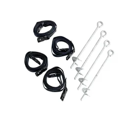Kit d'ancrage EXIT trampoline (4 pièces)