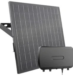 Kit d'éclairage pour carport Cosmeo hublot avec panneau solaire Alumin'home