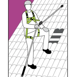 Kit harnais de sécurité pour toiture - FA8010500
