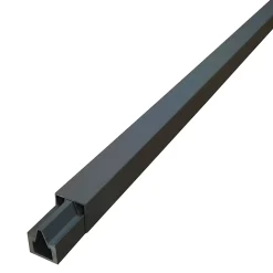 Kit profilés aluminium anthracite pour pose horizontale L.179cm Neva Klikstrom