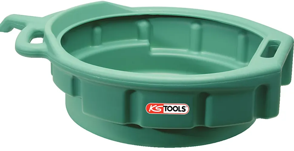 KS Tools - 150.9361 - Bac de récupération plastique pour huiles et produits chimiques 17 L