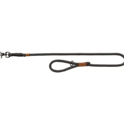 Laisse L-XL D 13 mm par 1 mètre gris foncé BE NORDIC pour chien