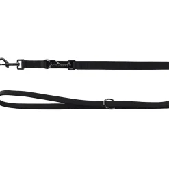 Laisse d'entrainement noir 20 mmx 2 mètre pour chien