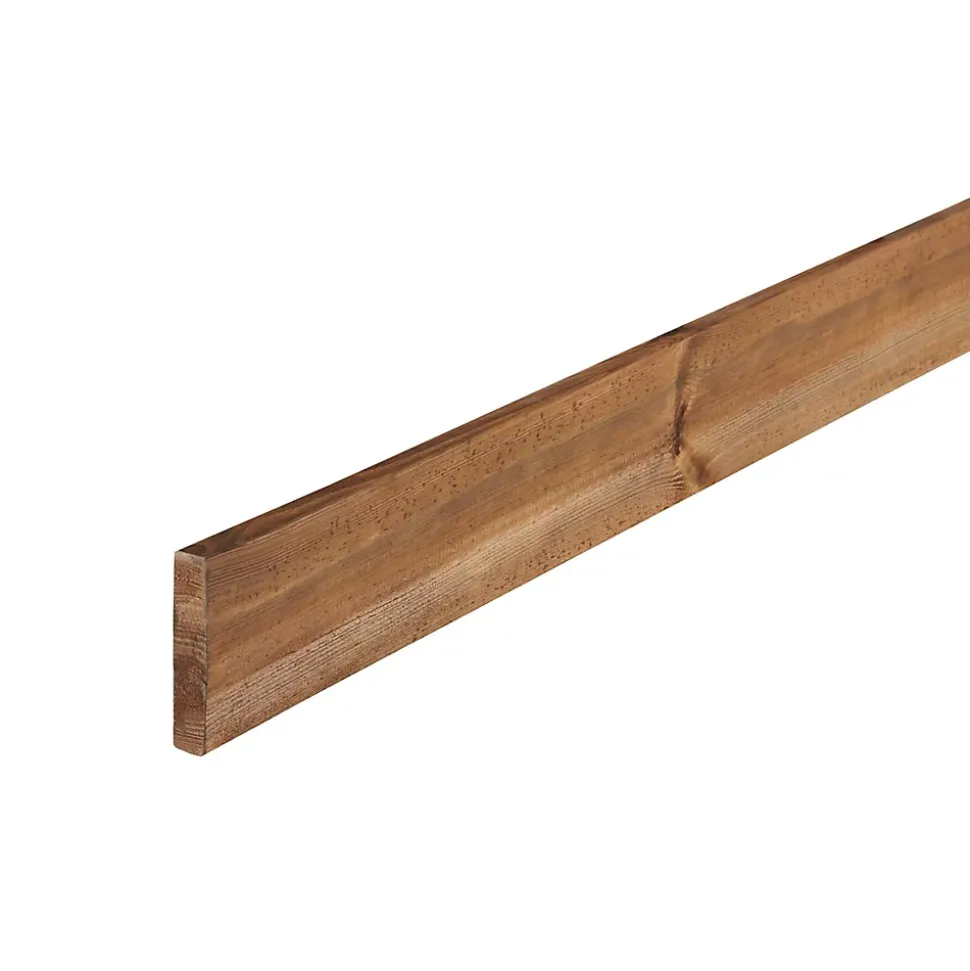 Lame de clôture Lemhi marron 180 x 12 cm