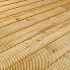 Lame de terrasse bois vert Madeira L.360 x l.12 cm