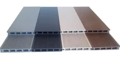 Lame terrasse composite Greendeck WPC PLEINE beige L.260 x l.14 cm