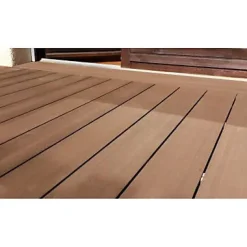 Lame terrasse composite Greendeck R chocolat L.260 x l.14,6 cm