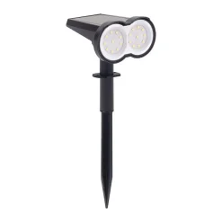 Lampe Solaire à Piquet IP44 80lm - Blanc Froid 6000K - 8000K - SILAMP