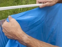 Liner seul bleu pour piscine acier ovale 6,34 x 3,99 x 1,22 m - Gré