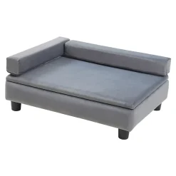 Lit pour chien Salkonssad 60 x 45 x 24 cm gris en.casa