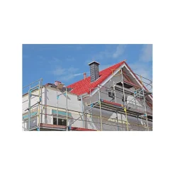 Lot échafaudage façadier diam 42 mm - 59.5 m2 - acier galvanisé