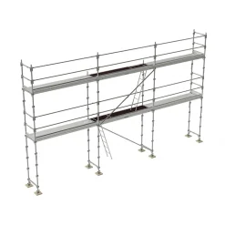 Lot échafaudage R200 Progress Budget 60 m² complet Tubesca Comabi