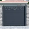 Lot de 3 clôtures aluminium 1,9m ADULA H.170cm gris