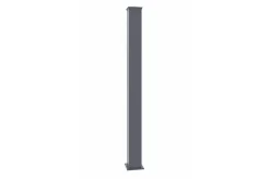 Lot de 4 poteaux EIFEL 15x15 en alu H.190cm - Gris anthracite
