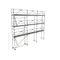 Lot Echafaudage R200 Record First 80 m² (alu/bois) Tubesca Comabi