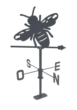 Louis Moulin Girouette Abeille - 45x74 cm - anthracite