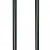 Louis Moulin Mât fixation dans le sol anthracite - 190 cm - Acier époxy
