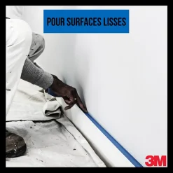 3m™ 2090 - Masquage Longue Durée - Multi Surfaces - Pefc Bleu 50m X 24mm