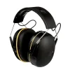 3M Casque antibruit sans fil doté de la technologie sans fil Bluetooth (94-105 dB), Le Noir