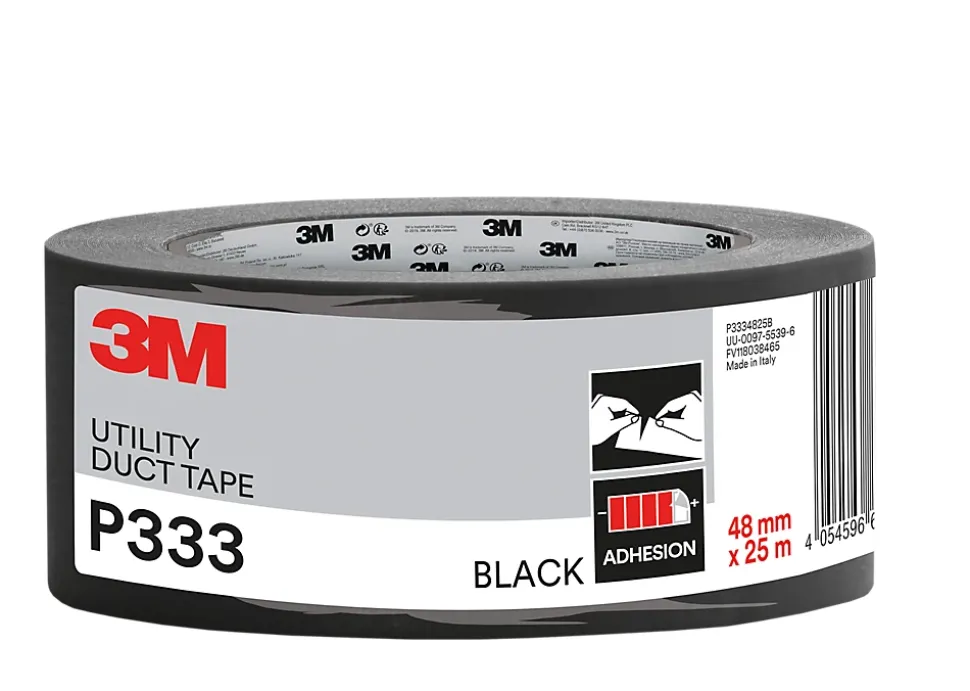 3m™ P333 - Toile De Réparation Noir 25m X 48mm