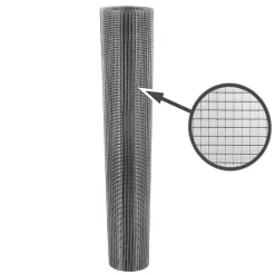 40m x 1m volière treillis métallique treillis soudé treillis campagnol, 6,3mm Aquagart