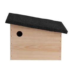 Maison pour hérisson en pin - Beige