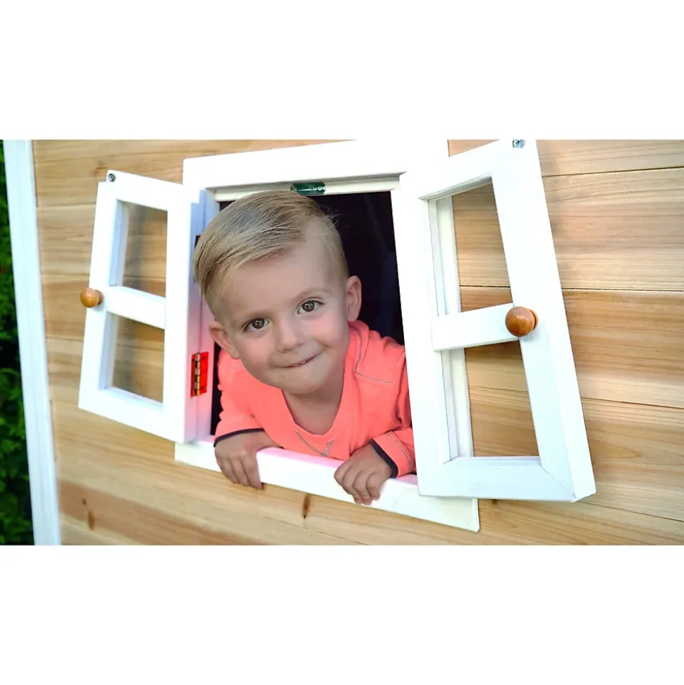 Maisonnette en bois pour enfants Fantasia 100 Naturel - Exit Toys