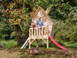 Maisonnette en bois pour enfants Fantasia 300 Naturel - Exit Toys