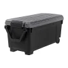 Malle de rangement 170 L Iris noir et gris avec couvercles