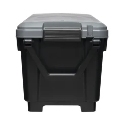 Malle de rangement 170 L Iris noir et gris avec couvercles