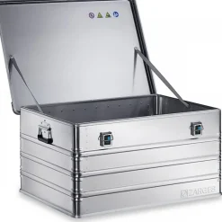 Malle Métallique en Aluminium Qualité Professionnelle Zarges - 95 x 69 x 48 cm