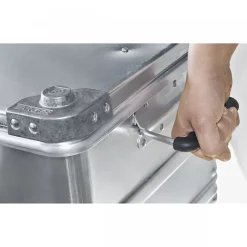 Malle Métallique en Aluminium Qualité Professionnelle Zarges - 80 x 60 x 61 cm