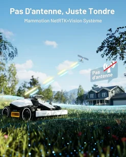 MAMMOTION Robot tondeuse sans fil périmétriqueLUBA mini AWD 1500 EU