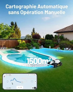 MAMMOTION Robot tondeuse sans fil périmétriqueLUBA mini AWD 1500 EU