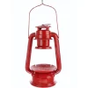 Mangeoire lanterne rouge à suspendre, hauteur 23 cm, pour oiseaux